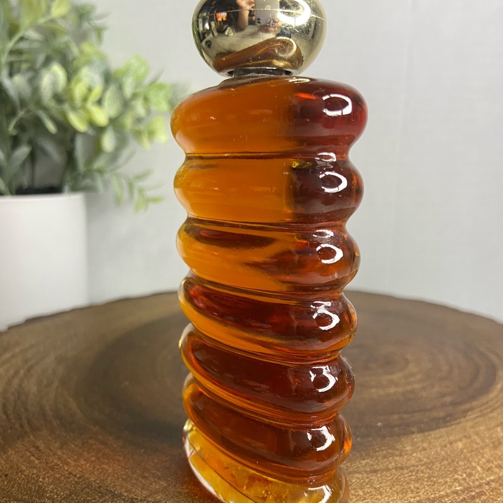 Mens Vintage Avon Cologne Bottle Full Gem